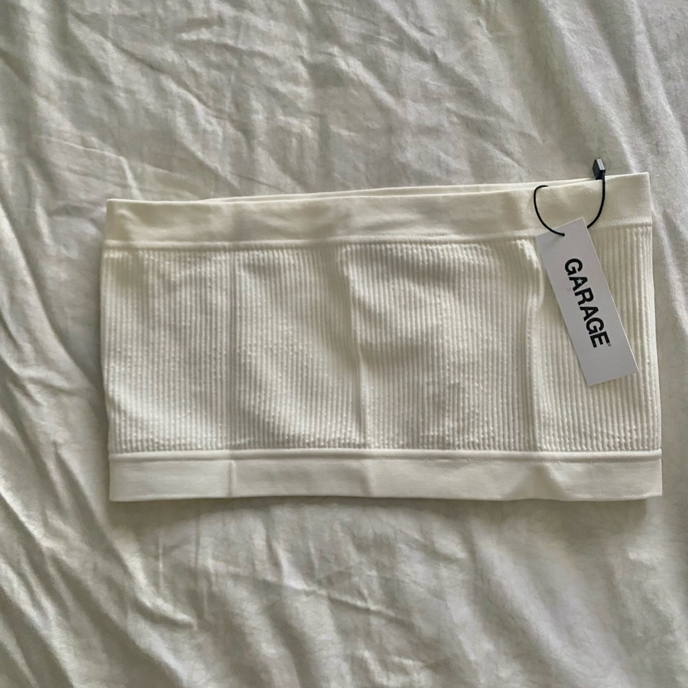 Garage Tube Top White